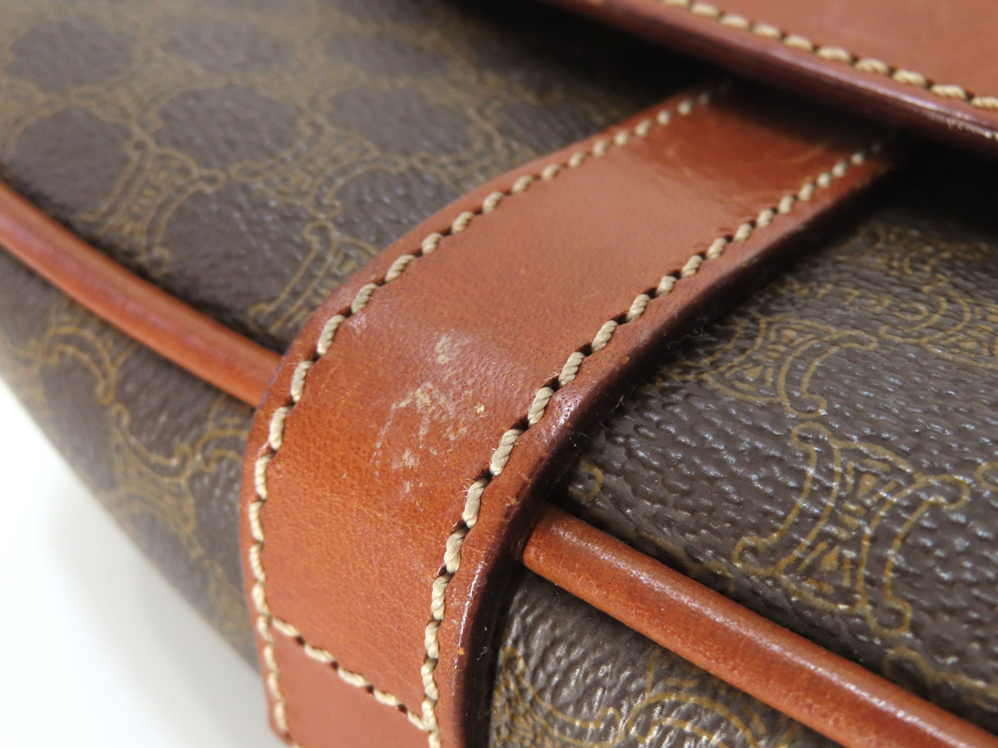 CELINE Macadam Shoulder Bag