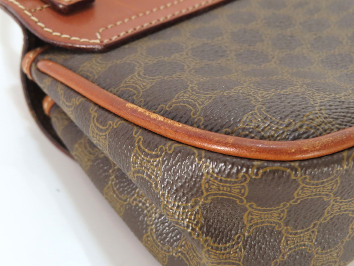 CELINE Macadam Shoulder Bag