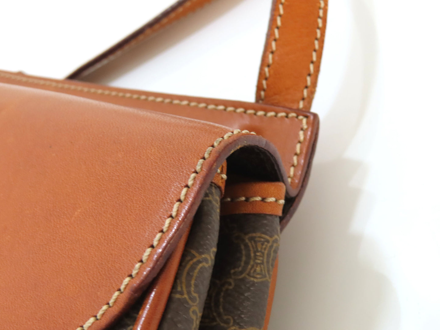 CELINE Macadam Shoulder Bag