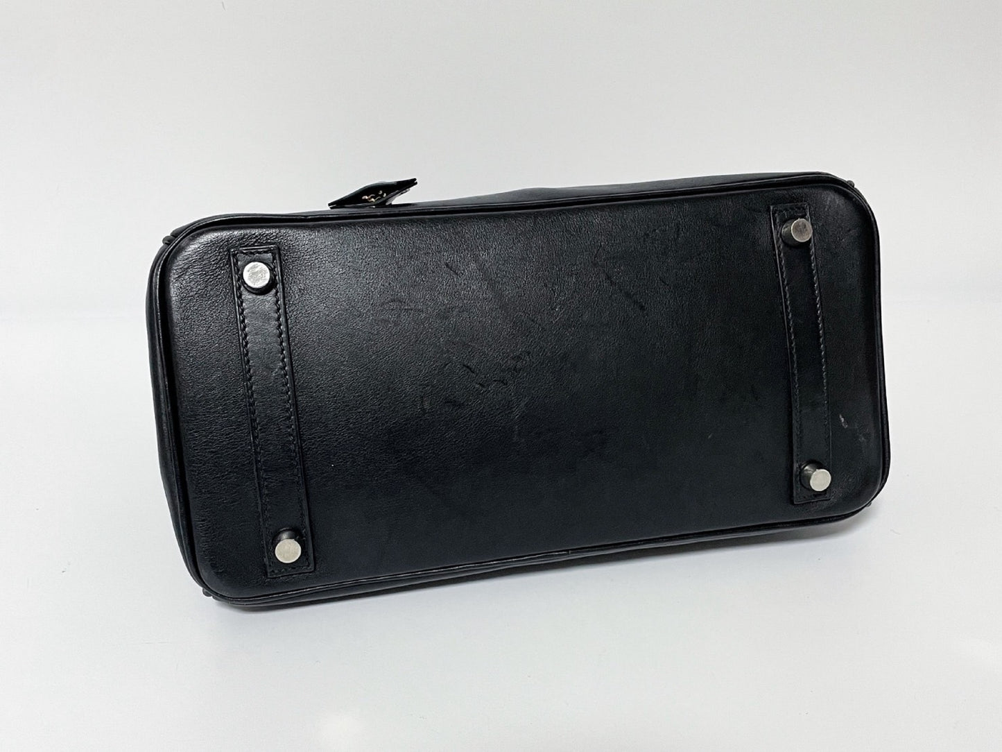 HERMES Birkin 30 Black Swift 97A □J Handbag