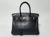 HERMES Birkin 30 Black Swift 97A □J Handbag