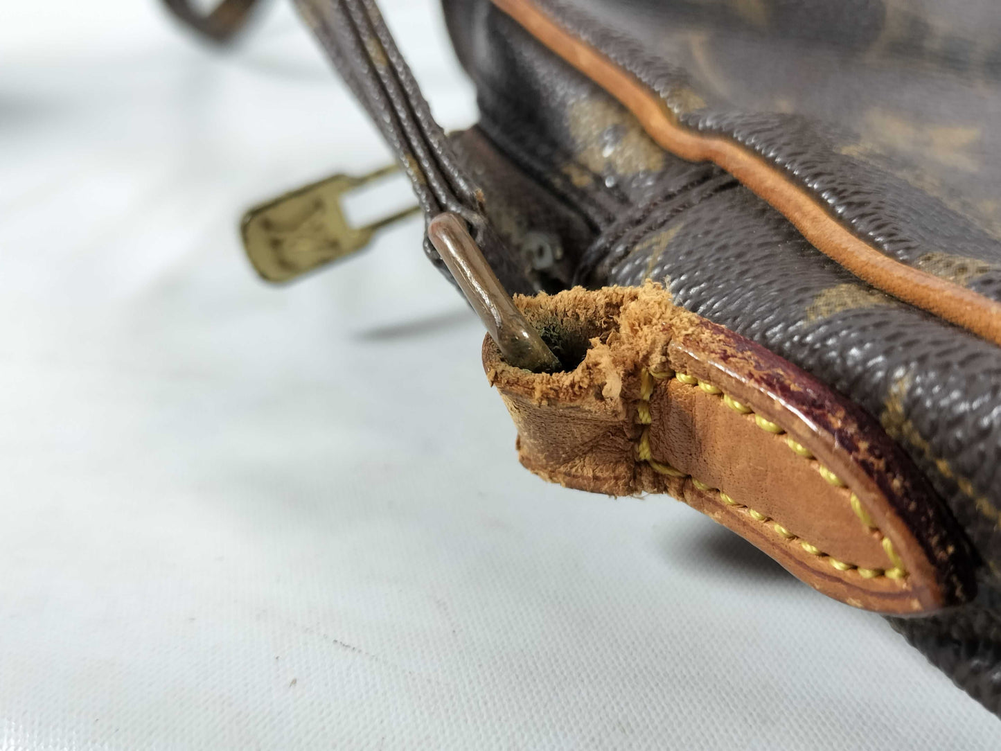 LOUIS VUITTON RFID Unverifiable Serial Unverifiable Monogram LV Monogram Danube Shoulder Bag