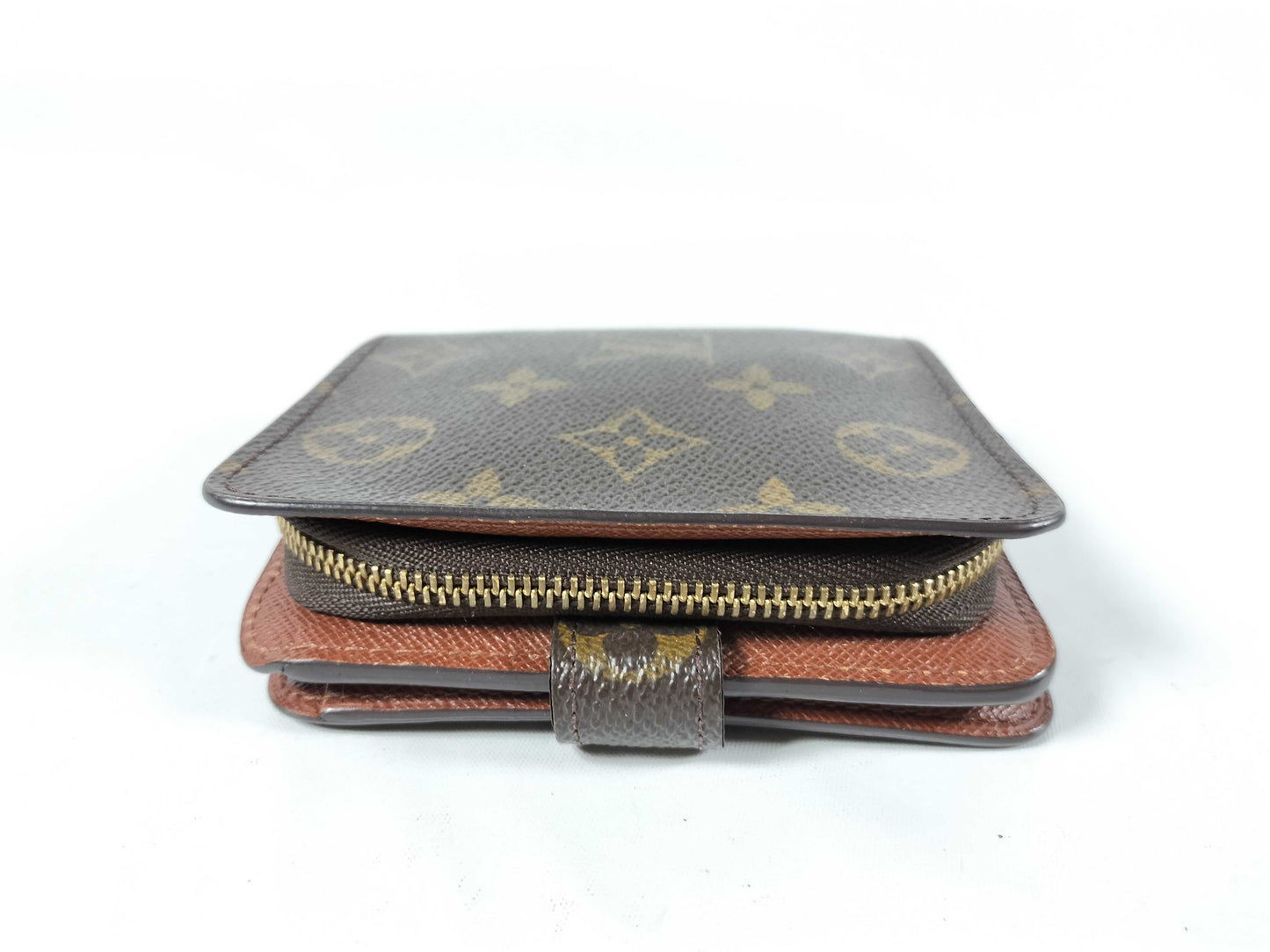 LOUIS VUITTON MI0041 Monogram Vuitton Compact Zip Wallet
