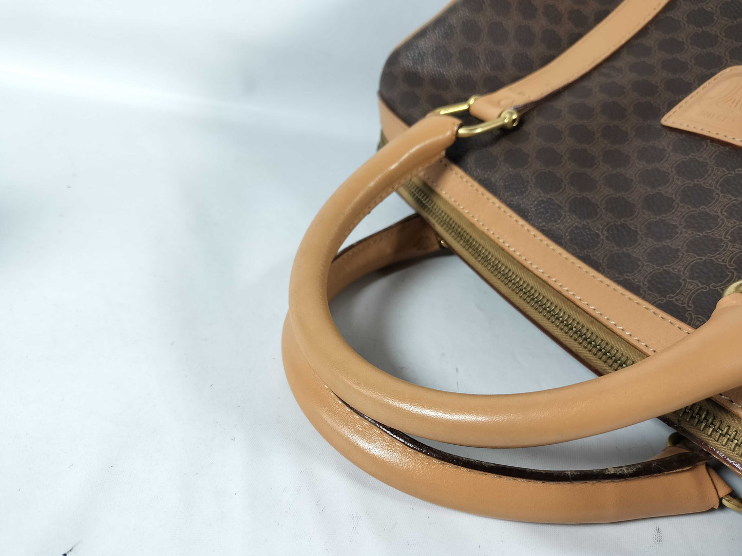 CELINE Macadam Mini Boston Bag