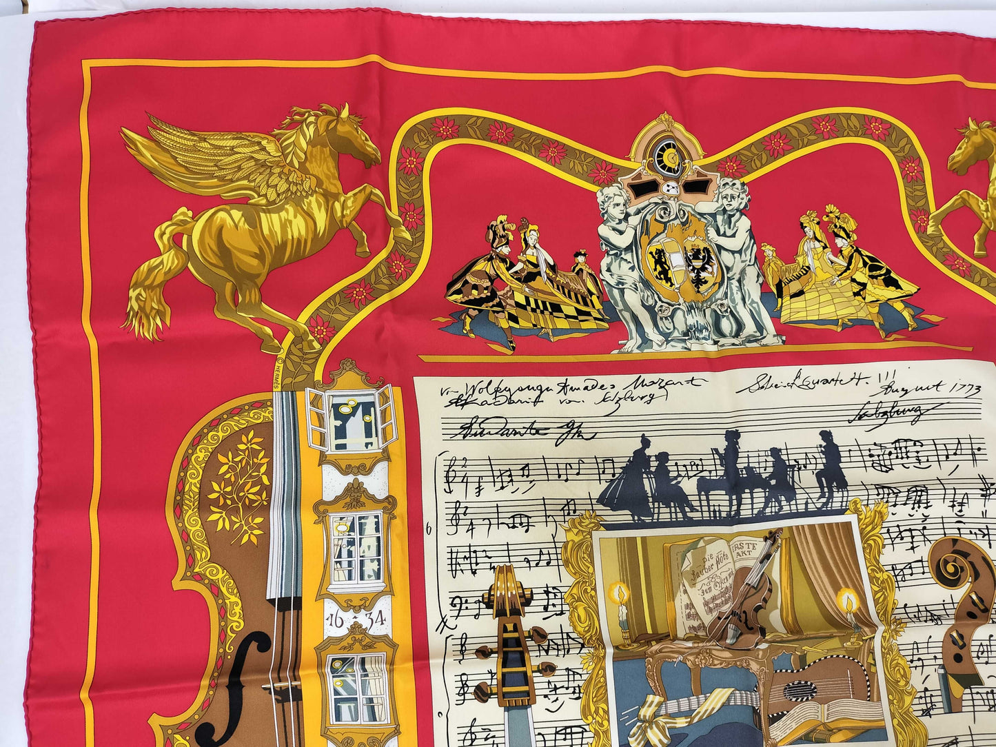 HERMES Carre 90 Salzburg Scarf