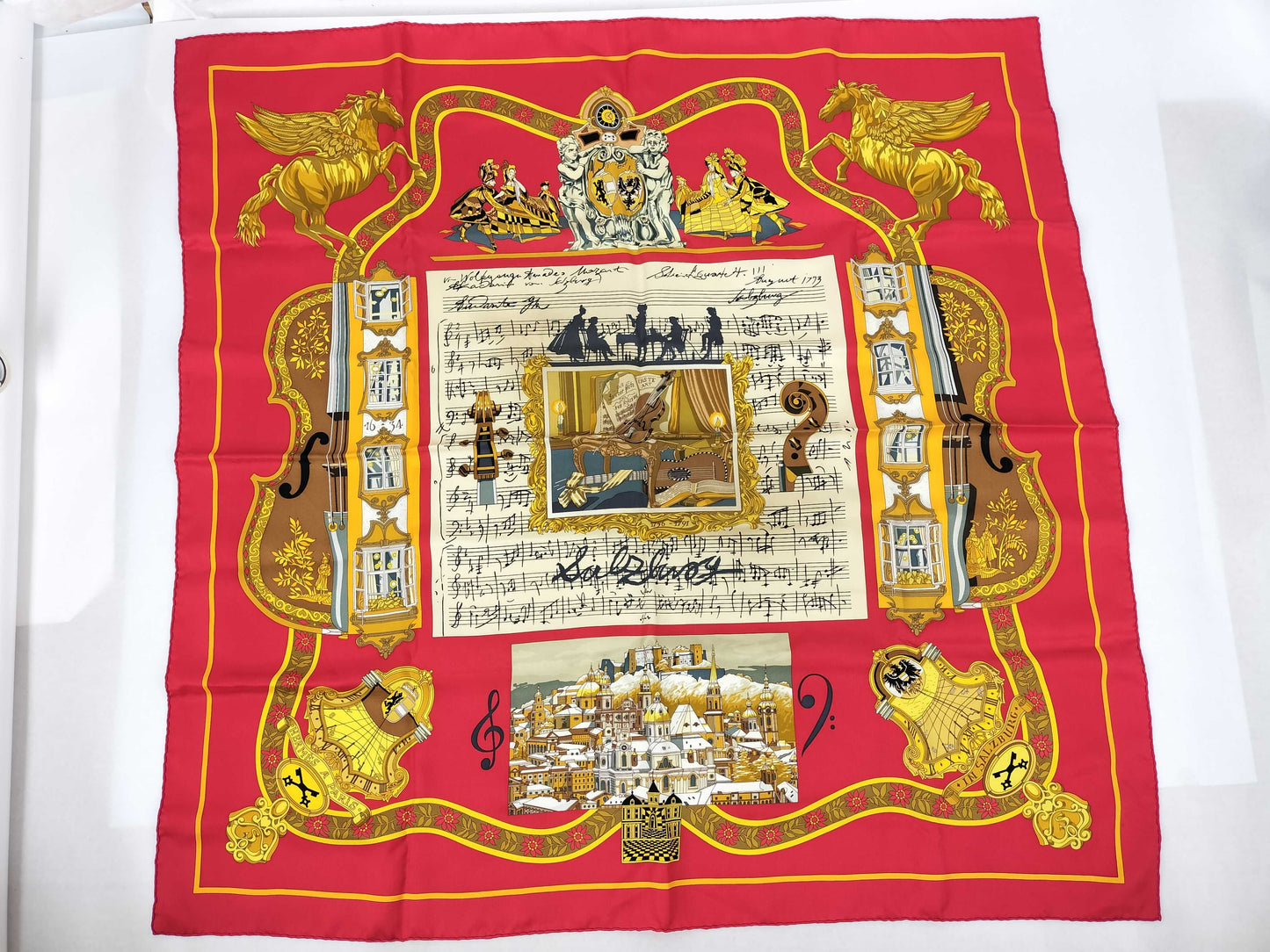 HERMES Carre 90 Salzburg Scarf