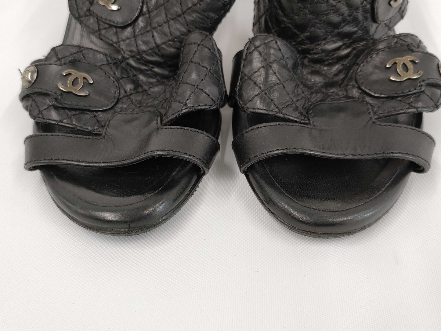 CHANEL Chanel heeled sandals size 36 sandals