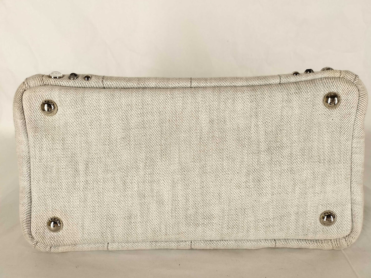 PRADA Prada Canapa Mini Jeweled 2-Way Handbag Shoulder Bag Handbag