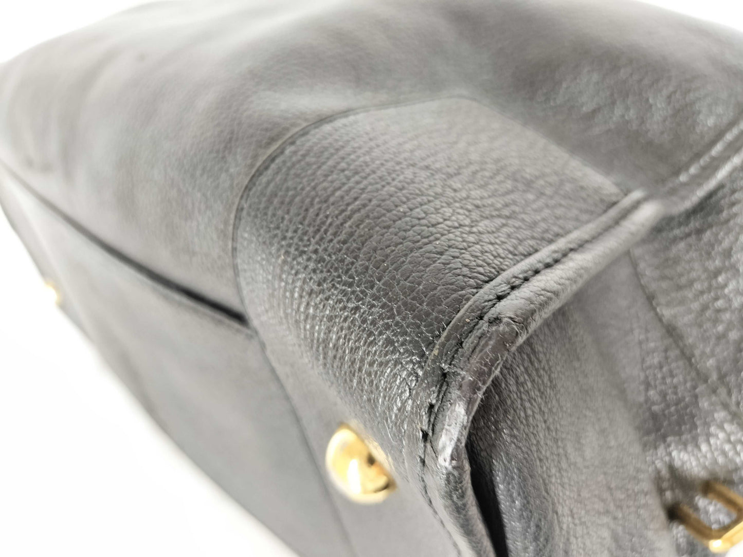 LOEWE Amazona 36 Leather Handbag in Black