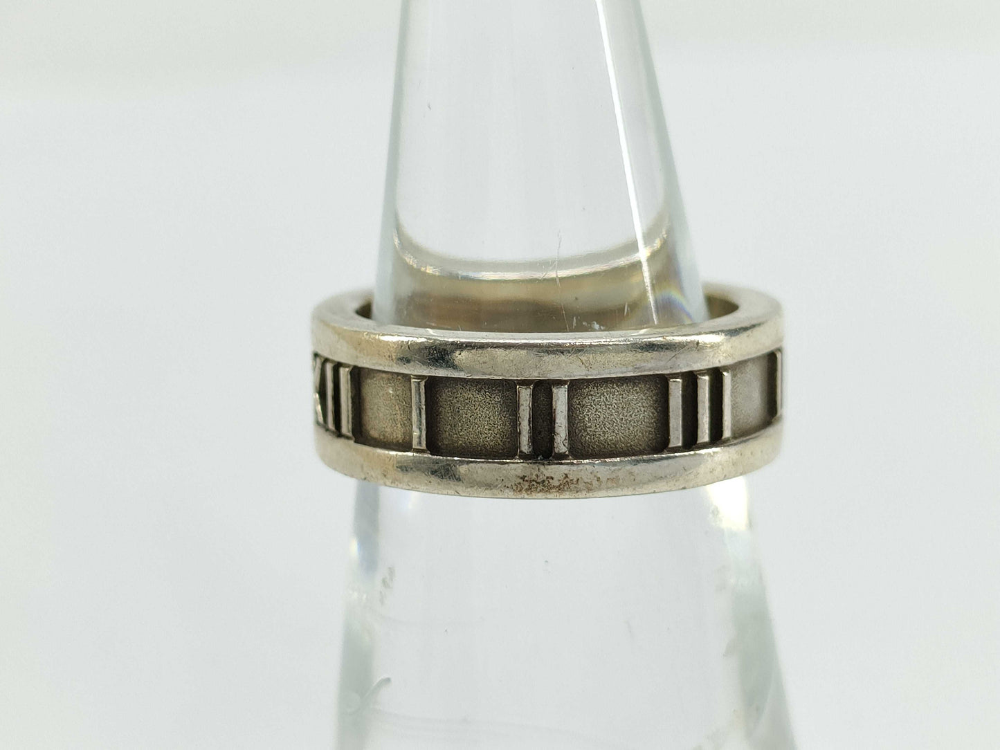 Tiffany & Co. Atlas Atlas Ring, 925, 5.9g