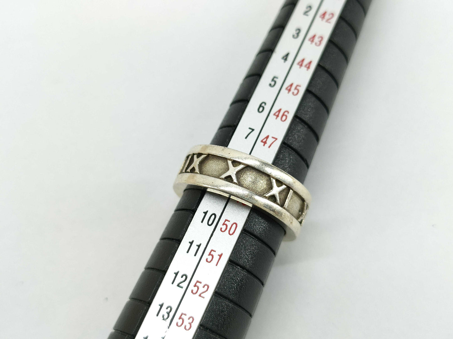 Tiffany & Co. Atlas Atlas Ring, 925, 5.9g