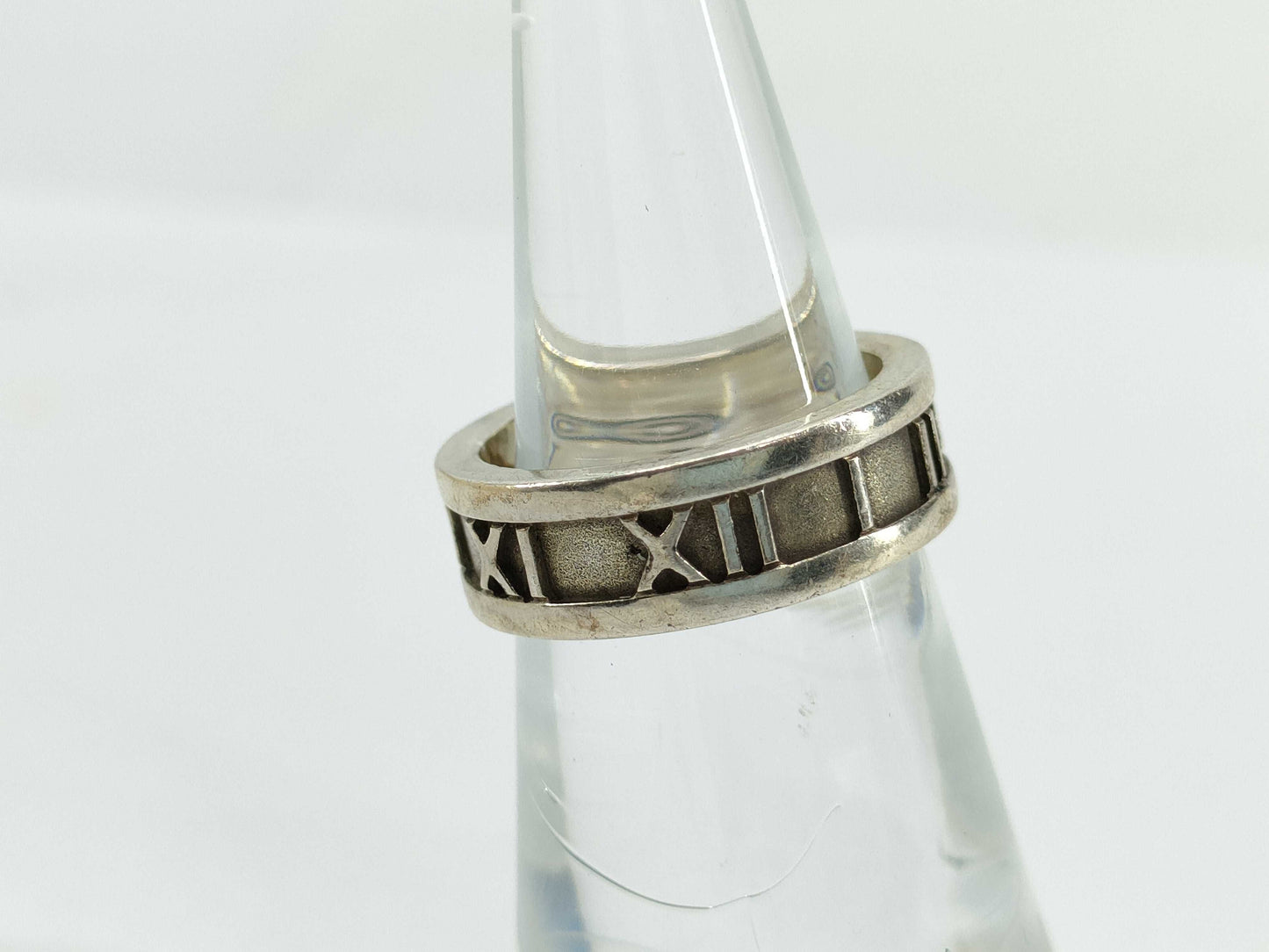Tiffany & Co. Atlas Atlas Ring, 925, 5.9g