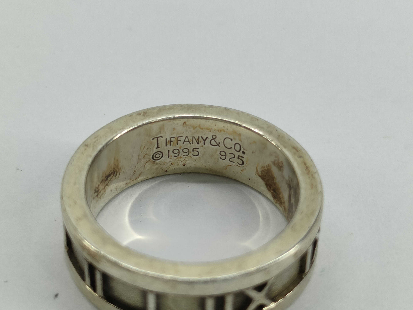 Tiffany & Co. Atlas Atlas Ring, 925, 5.9g