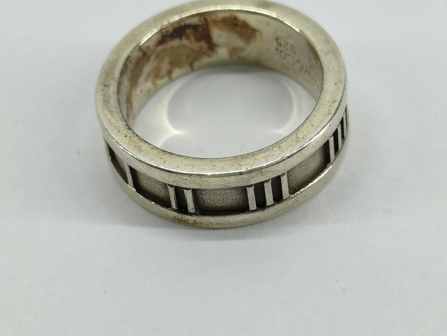 Tiffany & Co. Atlas Atlas Ring, 925, 5.9g