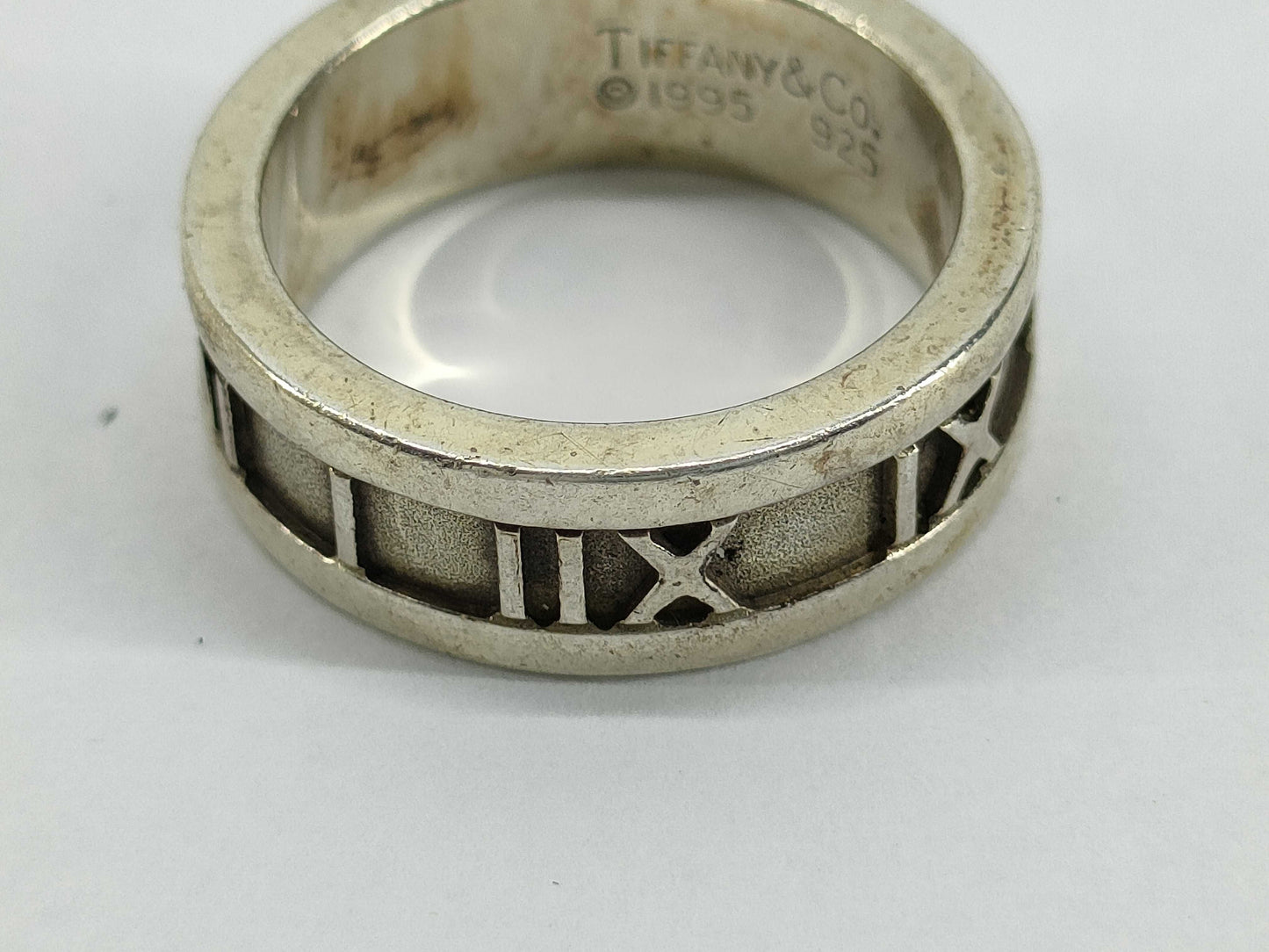 Tiffany & Co. Atlas Atlas Ring, 925, 5.9g