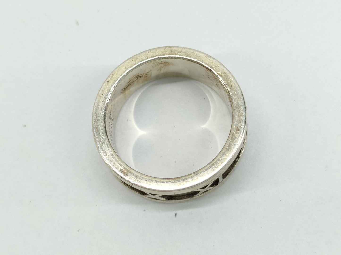 Tiffany & Co. Atlas Atlas Ring, 925, 5.9g