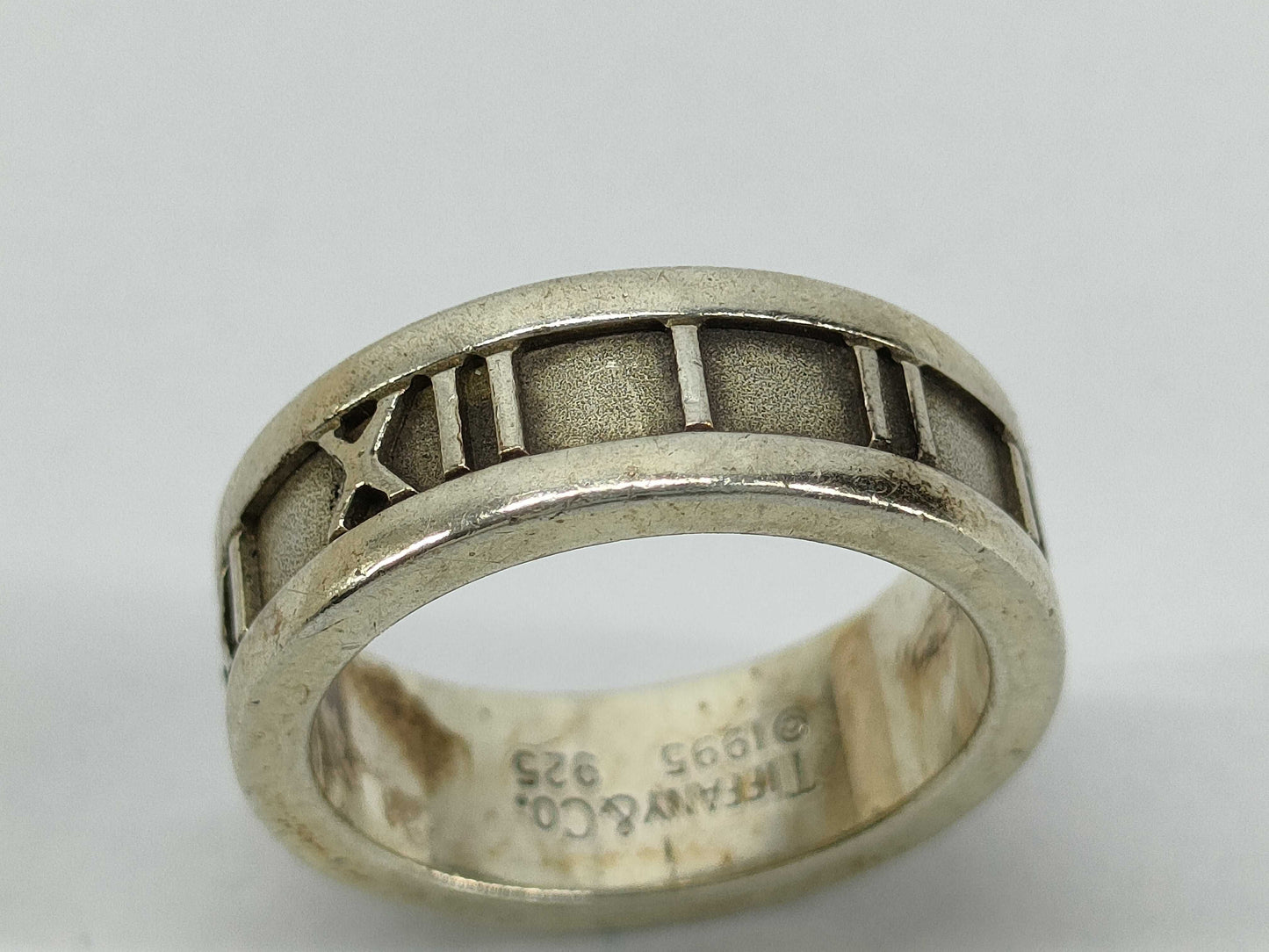 Tiffany & Co. Atlas Atlas Ring, 925, 5.9g