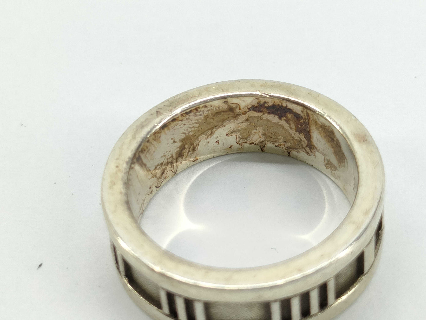 Tiffany & Co. Atlas Atlas Ring, 925, 5.9g