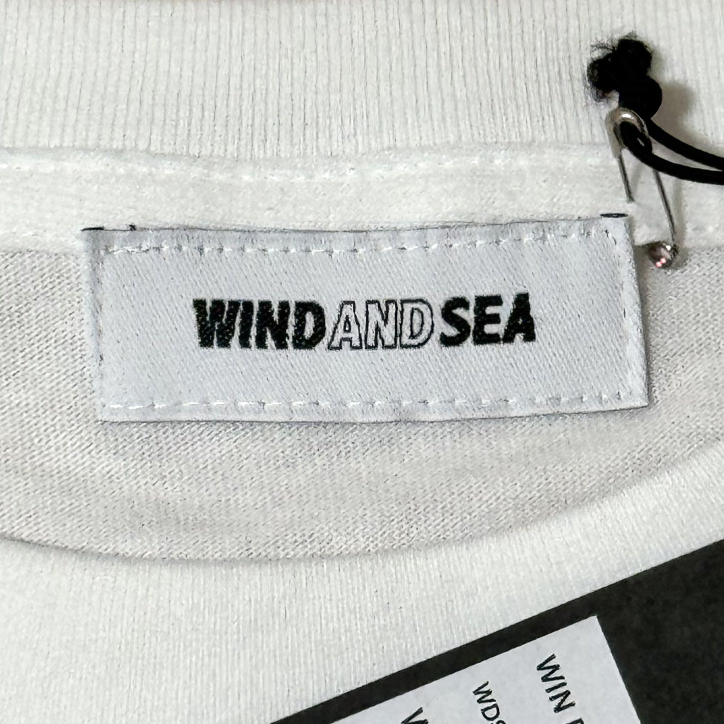 Unused 22SS Kitashinagawa Onsen Tenjinyu x WIND AND SEA Back Logo T-Shirt, Size M, Shoulder 50cm x Sleeve 22cm x Width 55cm x Length 70cm