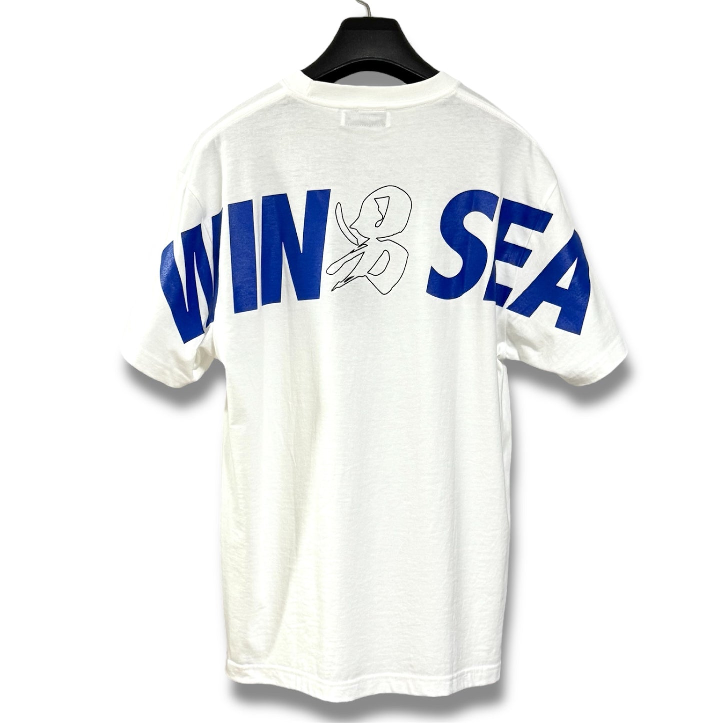 Unused 22SS Kitashinagawa Onsen Tenjinyu x WIND AND SEA Back Logo T-Shirt, Size M, Shoulder 50cm x Sleeve 22cm x Width 55cm x Length 70cm