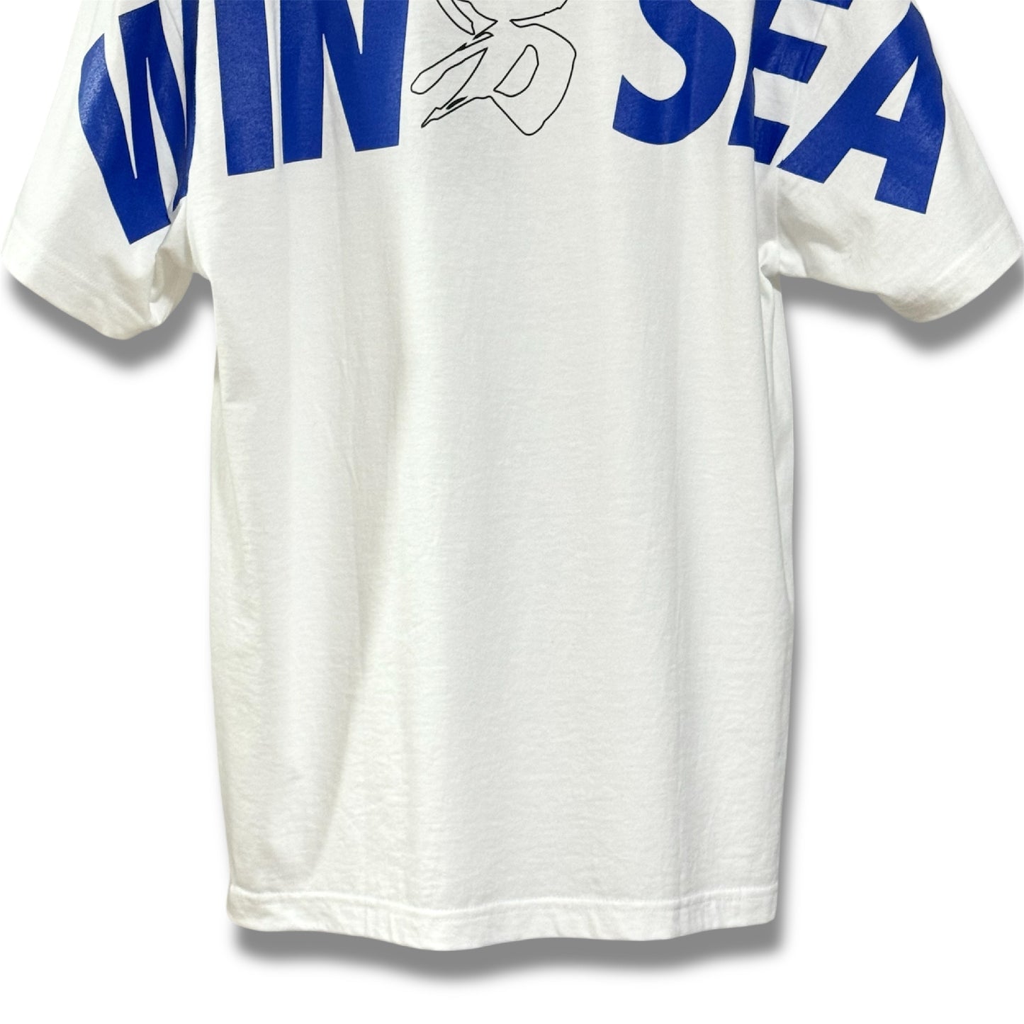 Unused 22SS Kitashinagawa Onsen Tenjinyu x WIND AND SEA Back Logo T-Shirt, Size M, Shoulder 50cm x Sleeve 22cm x Width 55cm x Length 70cm