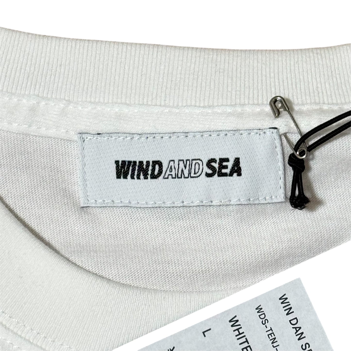 Unused 22SS Kitashinagawa Onsen Tenjinyu x WIND AND SEA TENJINYU Wind and Sea Back Logo T-Shirt L Shoulder 53cm x Sleeve 23cm x Width 57cm x Length 73cm T-Shirt