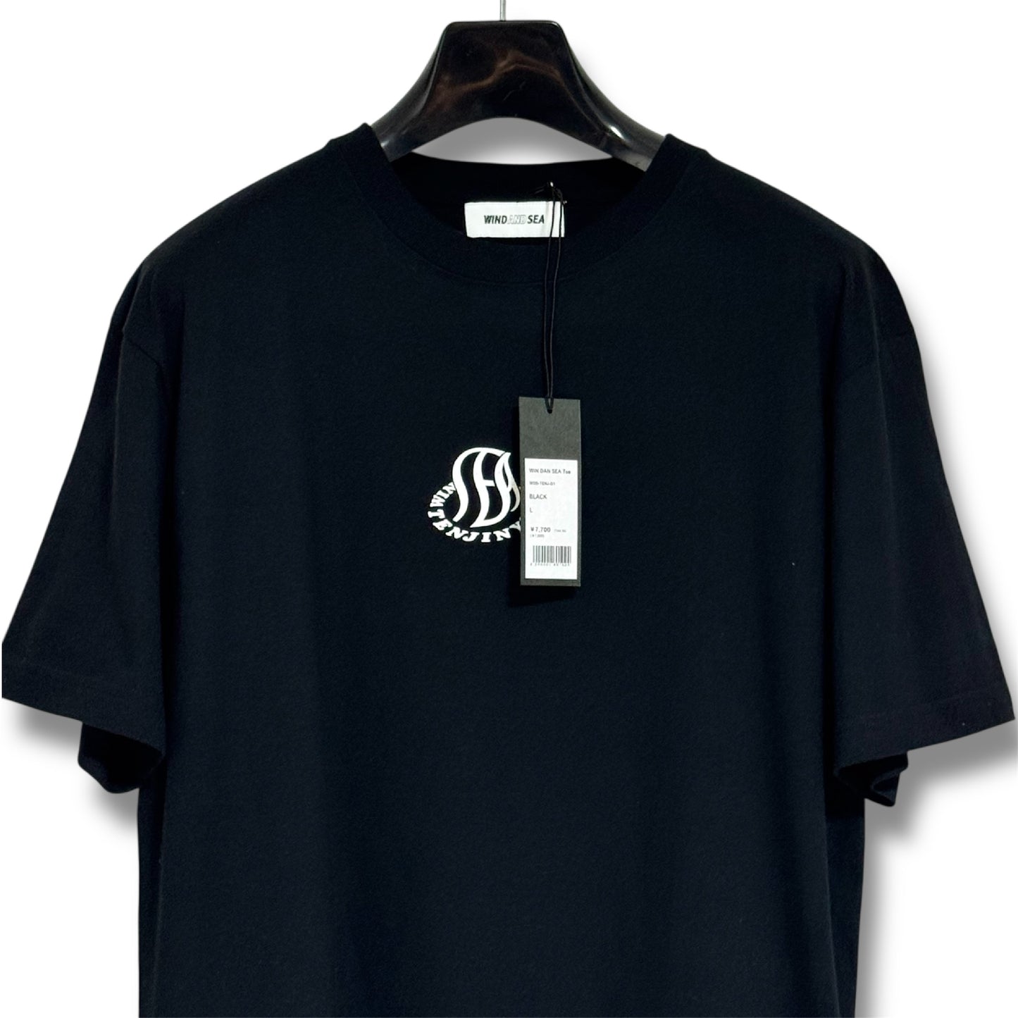Unused 22SS Kitashinagawa Onsen Tenjinyu x WIND AND SEA collaboration Wind and Sea back logo T-shirt L Shoulder 53cm x Sleeve 23cm x Width 57cm x Length 73cm T-shirt
