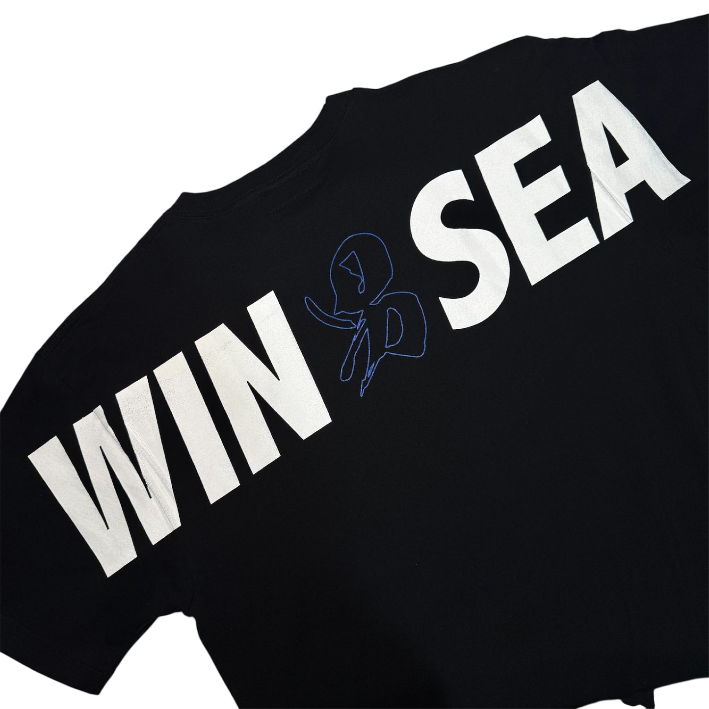 Unused 22SS Kitashinagawa Onsen Tenjinyu x WIND AND SEA collaboration Wind and Sea back logo T-shirt L Shoulder 53cm x Sleeve 23cm x Width 57cm x Length 73cm T-shirt