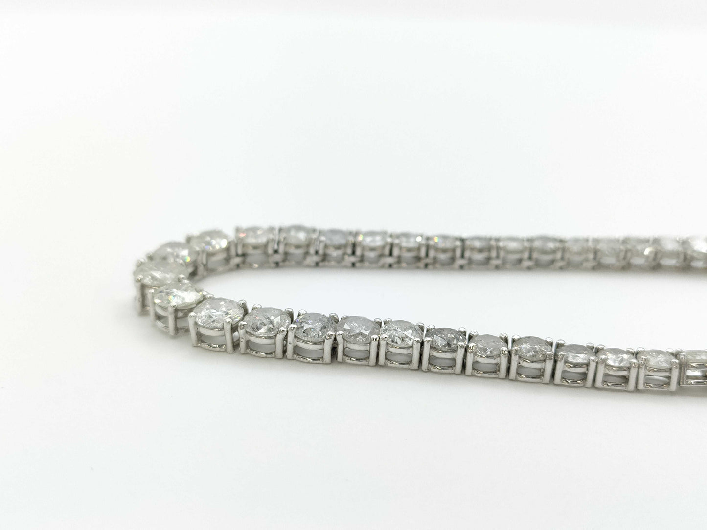 D15.12ct Pt900/K18WG 24.9g Necklace