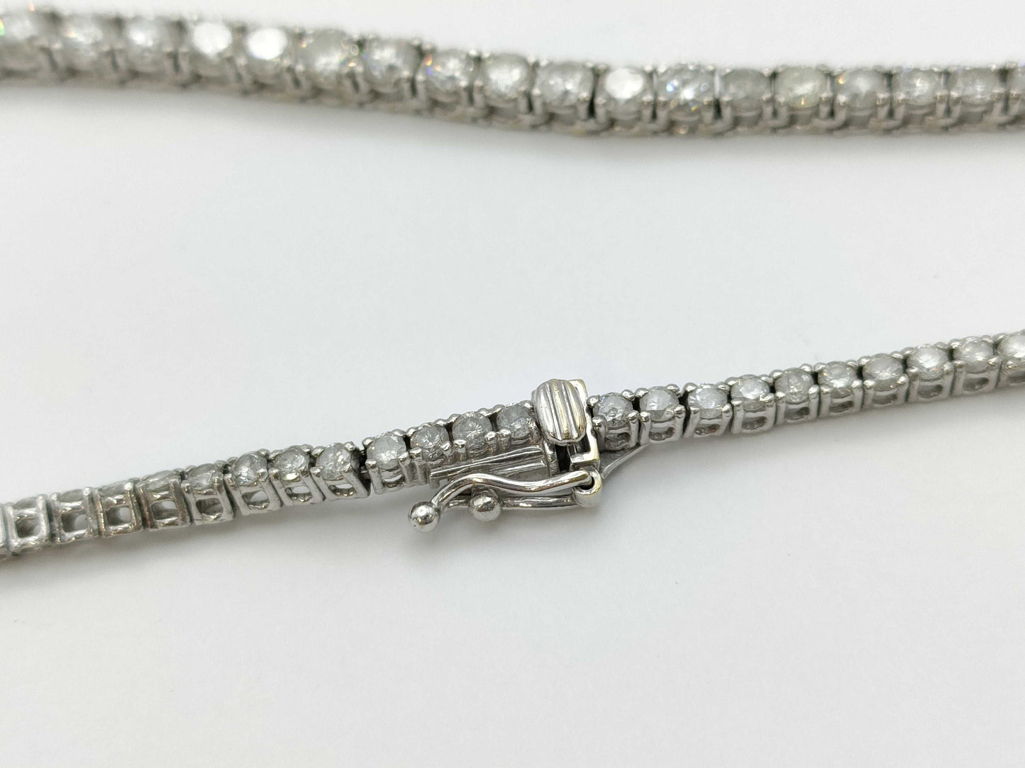 D15.12ct Pt900/K18WG 24.9g Necklace