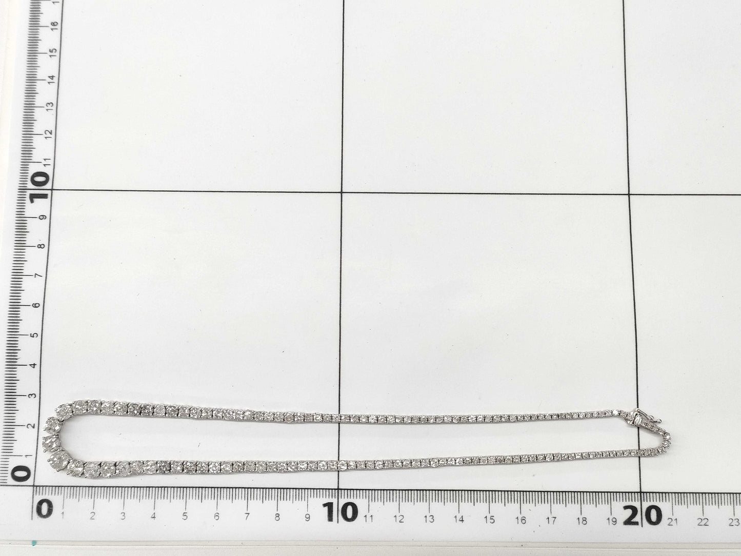 D15.12ct Pt900/K18WG 24.9g Necklace