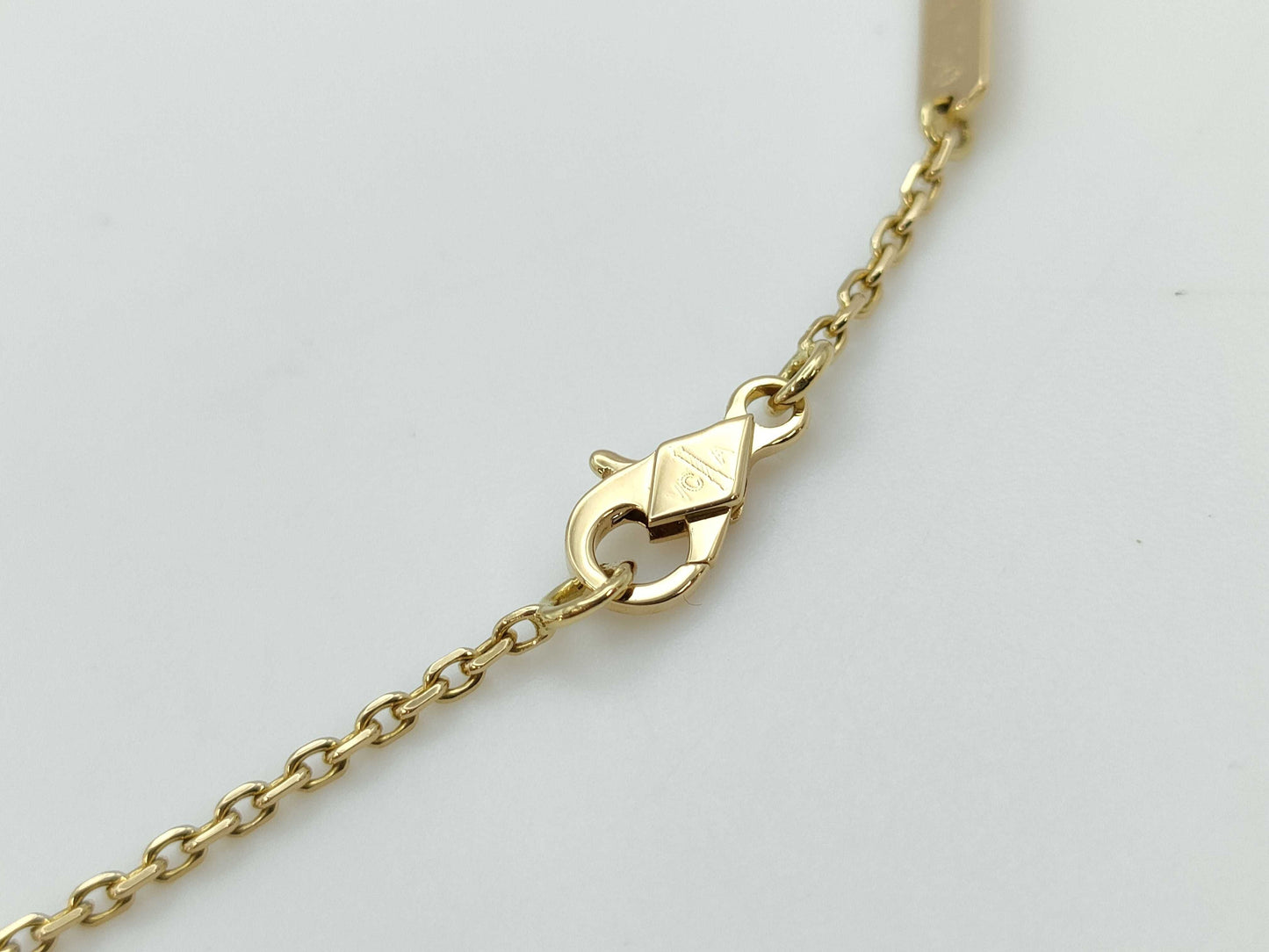 Van Cleef & Arpels Frivole Heart Necklace in Yellow Gold 750, 5.7g