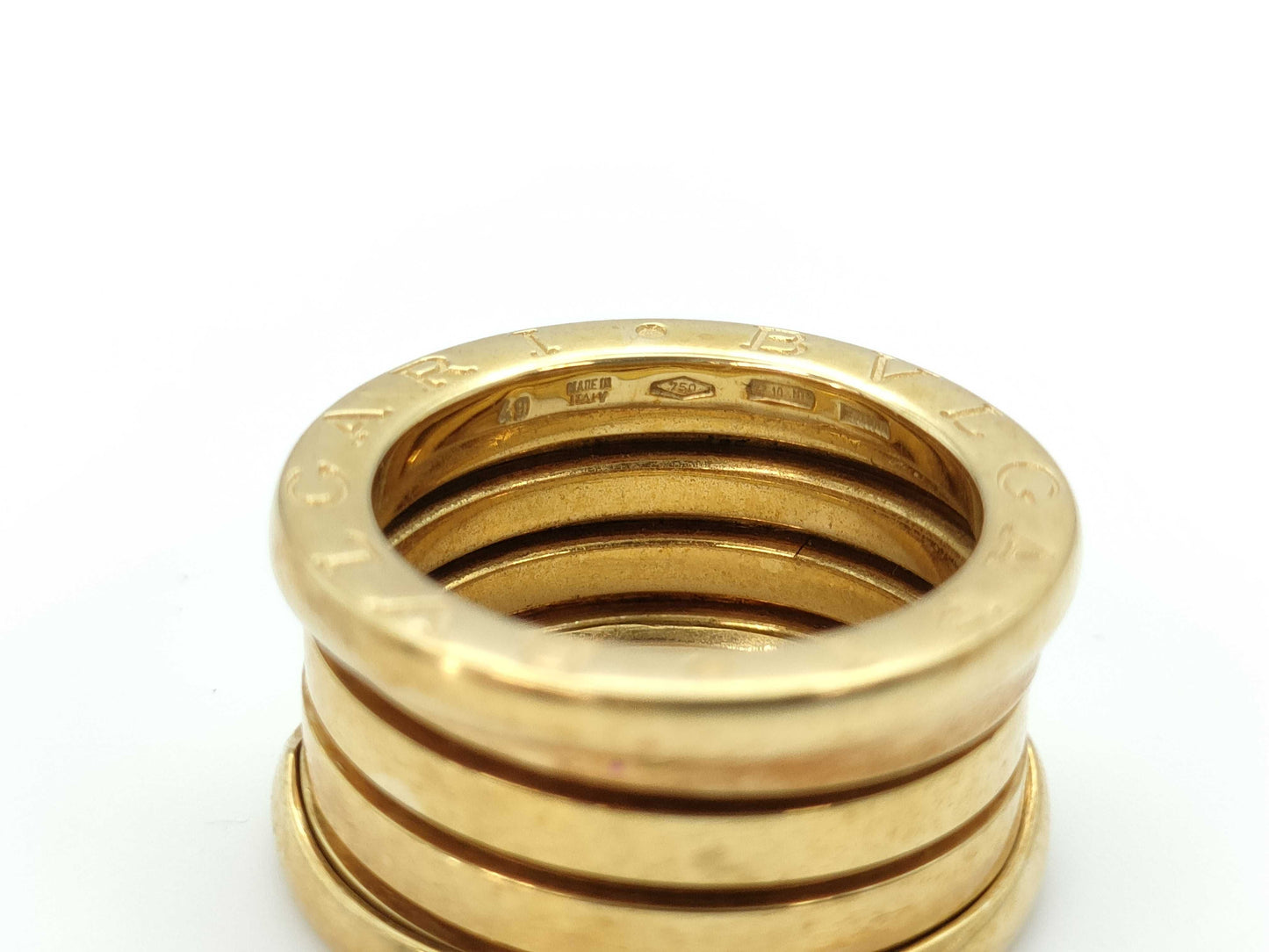 BVLGARI B.zero1 #49 YG 750 10.4g Ring