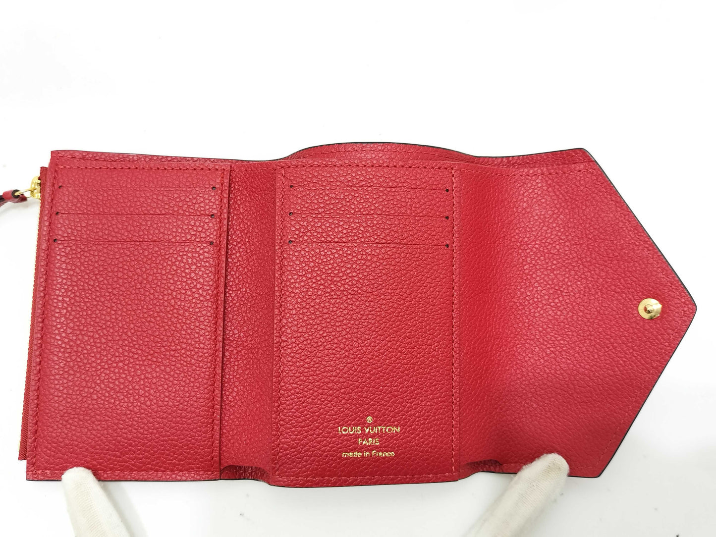 LOUIS VUITTON Monogram Empreinte RFID Victorine Wallet