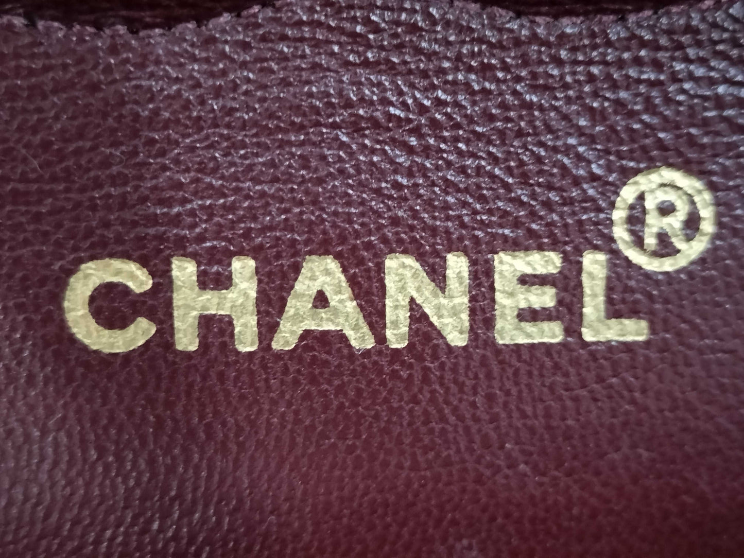 CHANEL Chevron Chain Shoulder Bag