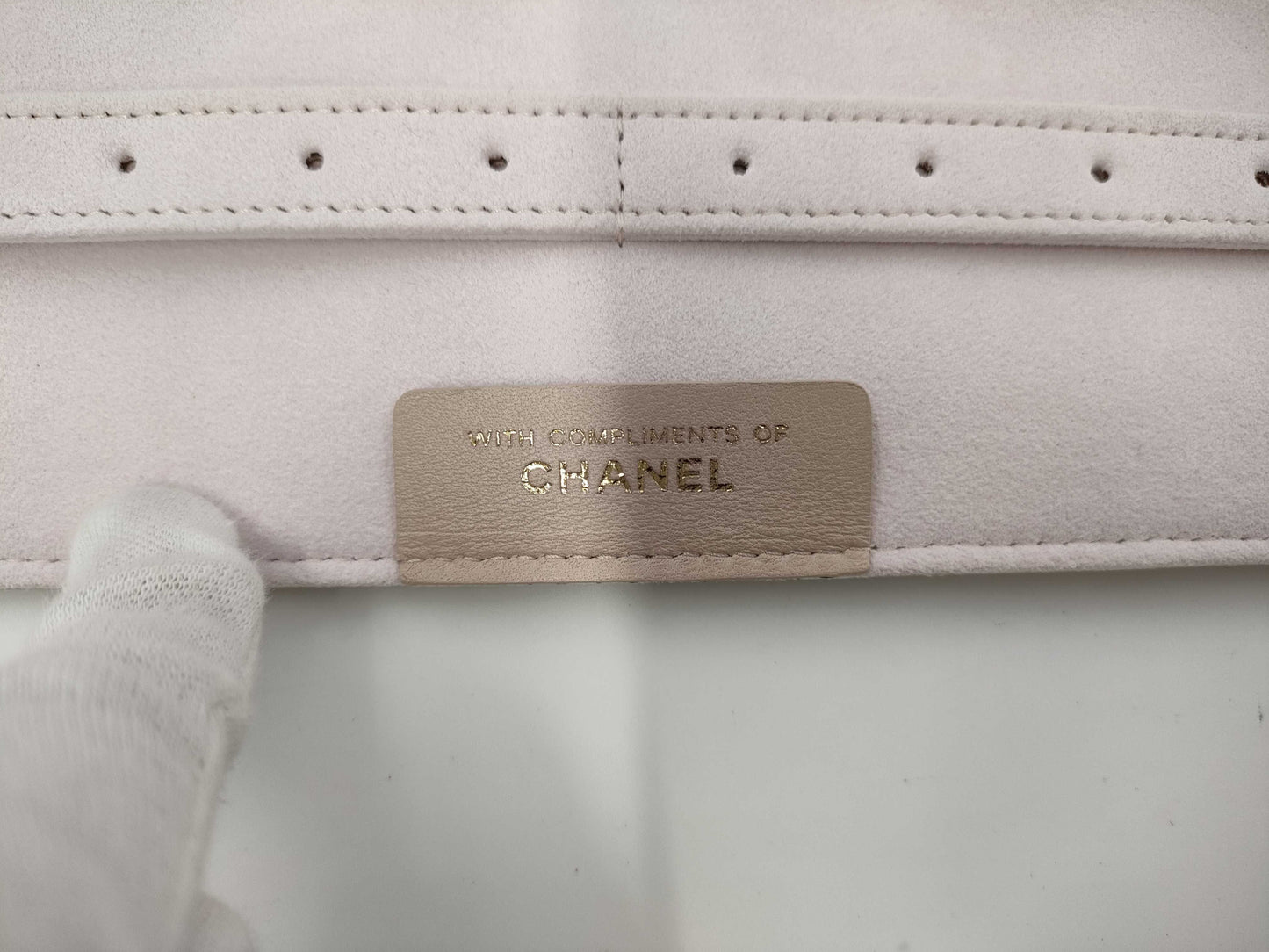 CHANEL Matelasse 2.55 Jewelry Case Lambskin Shoulder Bag