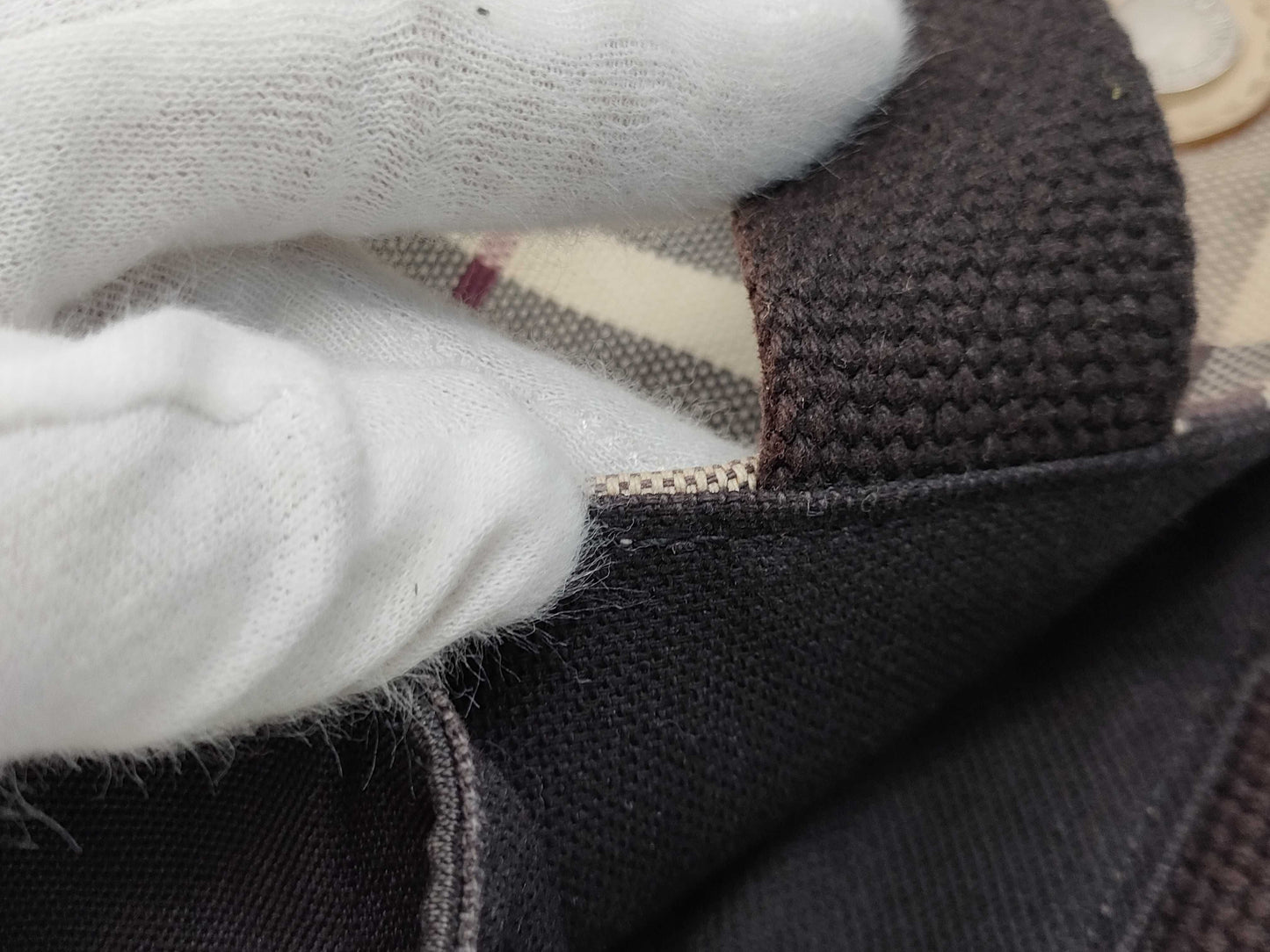 BURBERRY Nova Check Handbag