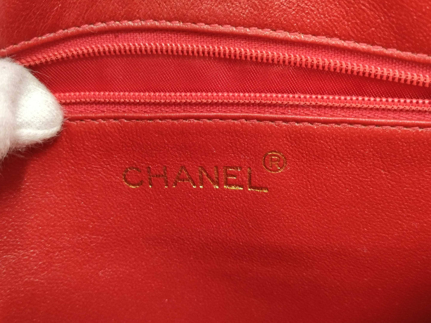 CHANEL Triple Coco Chain Shoulder Bag Caviar Skin Shoulder Bag
