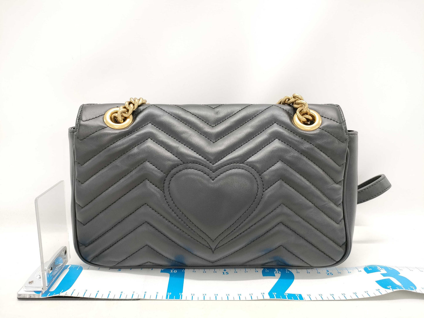 GUCCI GG Marmont Shoulder Bag 443497 Black