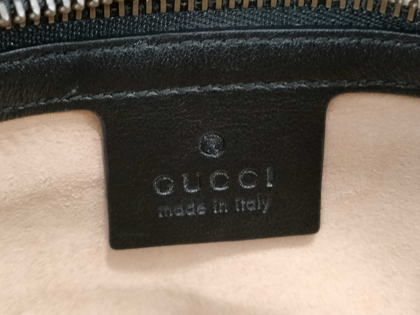 GUCCI GG Marmont Shoulder Bag 443497 Black