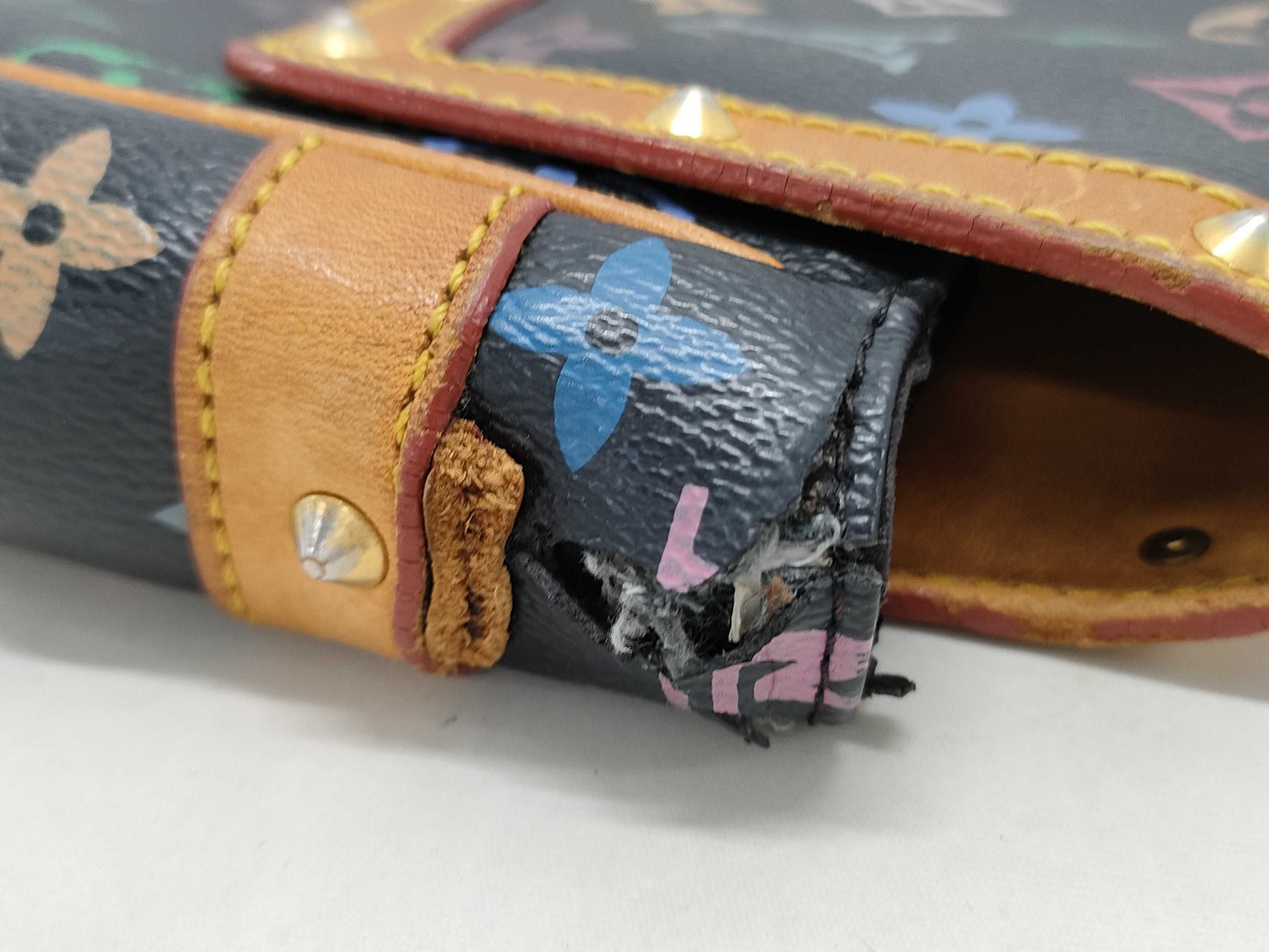 LOUIS VUITTON Multicolor Saumur Bag