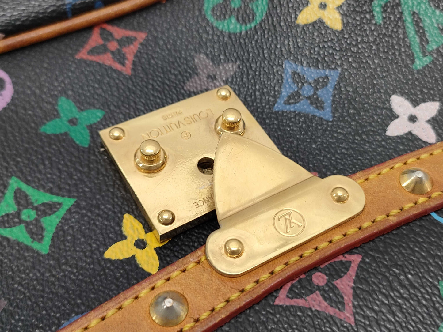LOUIS VUITTON Multicolor Saumur Bag