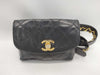 CHANEL Bicolore Lambskin Waist Bag