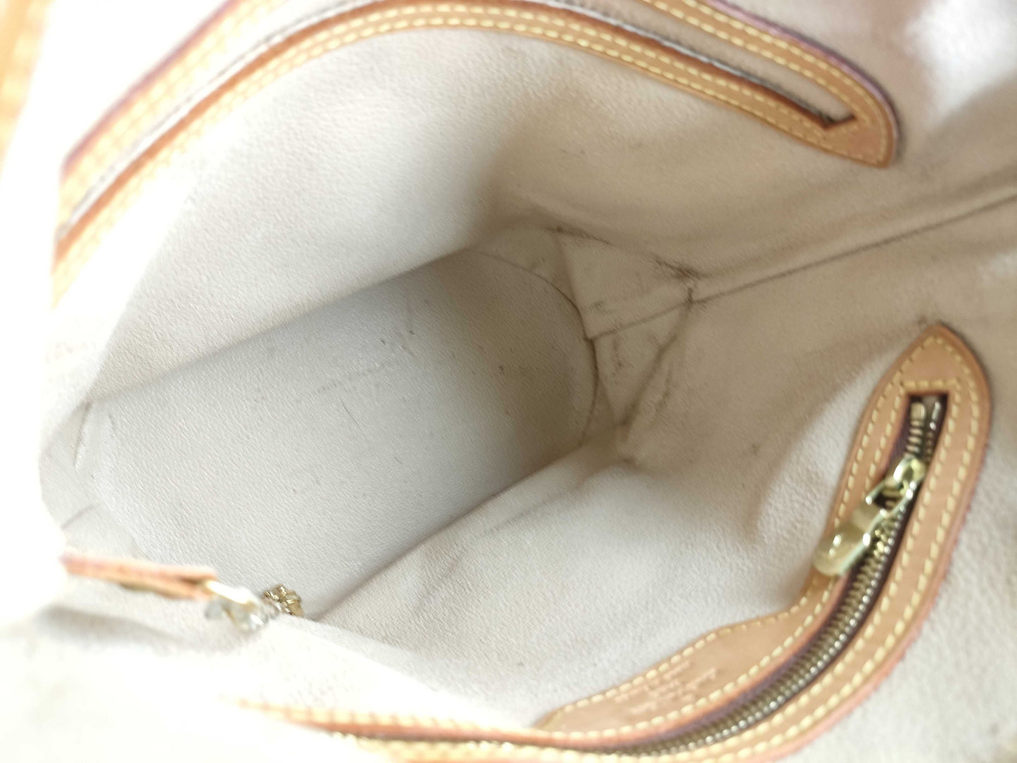 LOUIS VUITTON RFID Unverified VI0060 Monogram Louis Vuitton Monogram Bucket PM M42238 Tote Bag