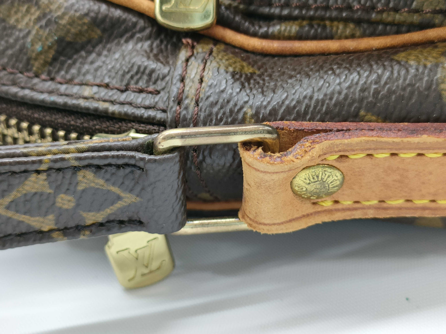 LOUIS VUITTON RFID Unverified TH0012 Monogram Louis Vuitton Amazon Shoulder Bag