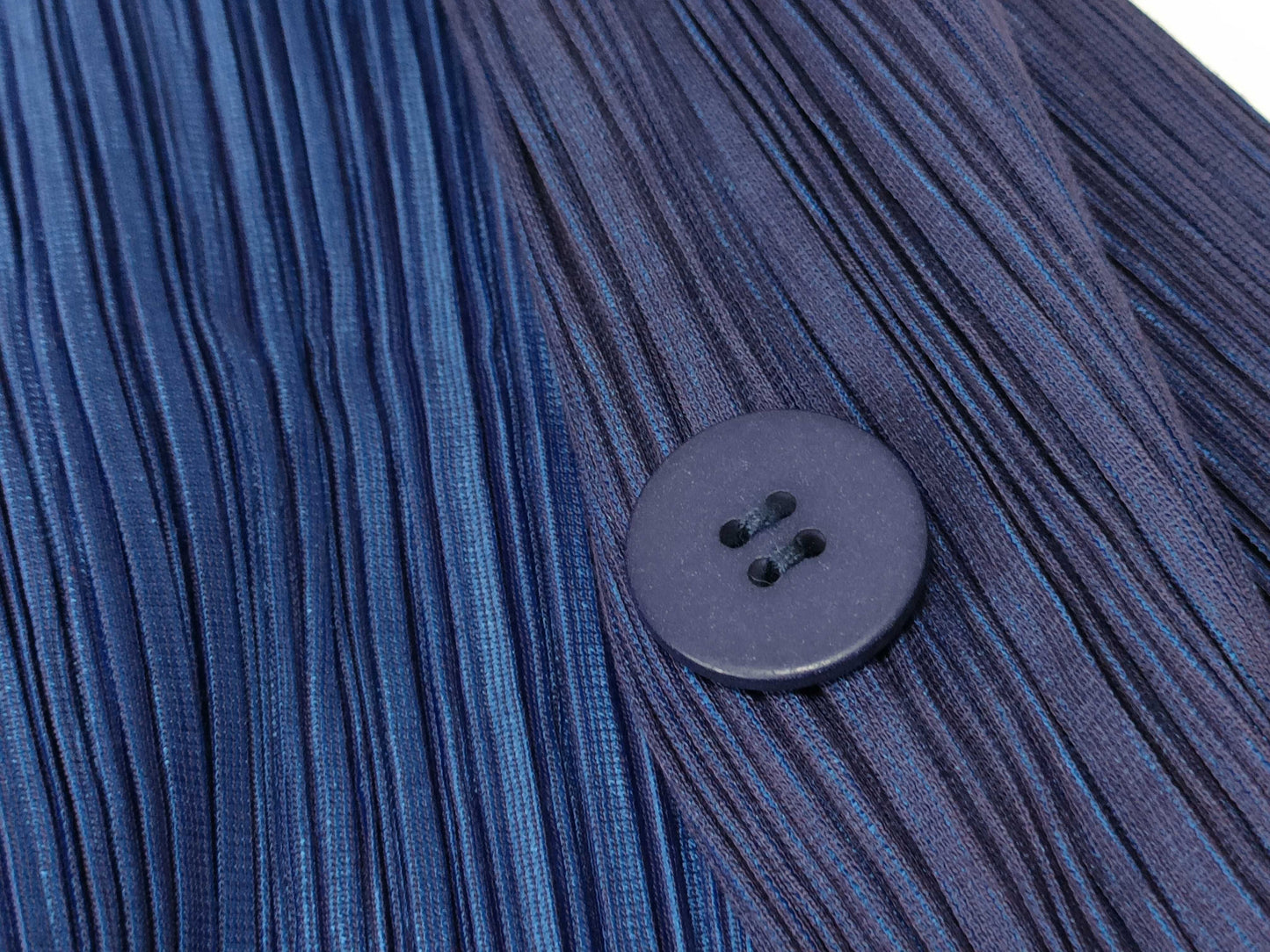 PLEATS PLEASE pleated jacket cardigan with modified collar