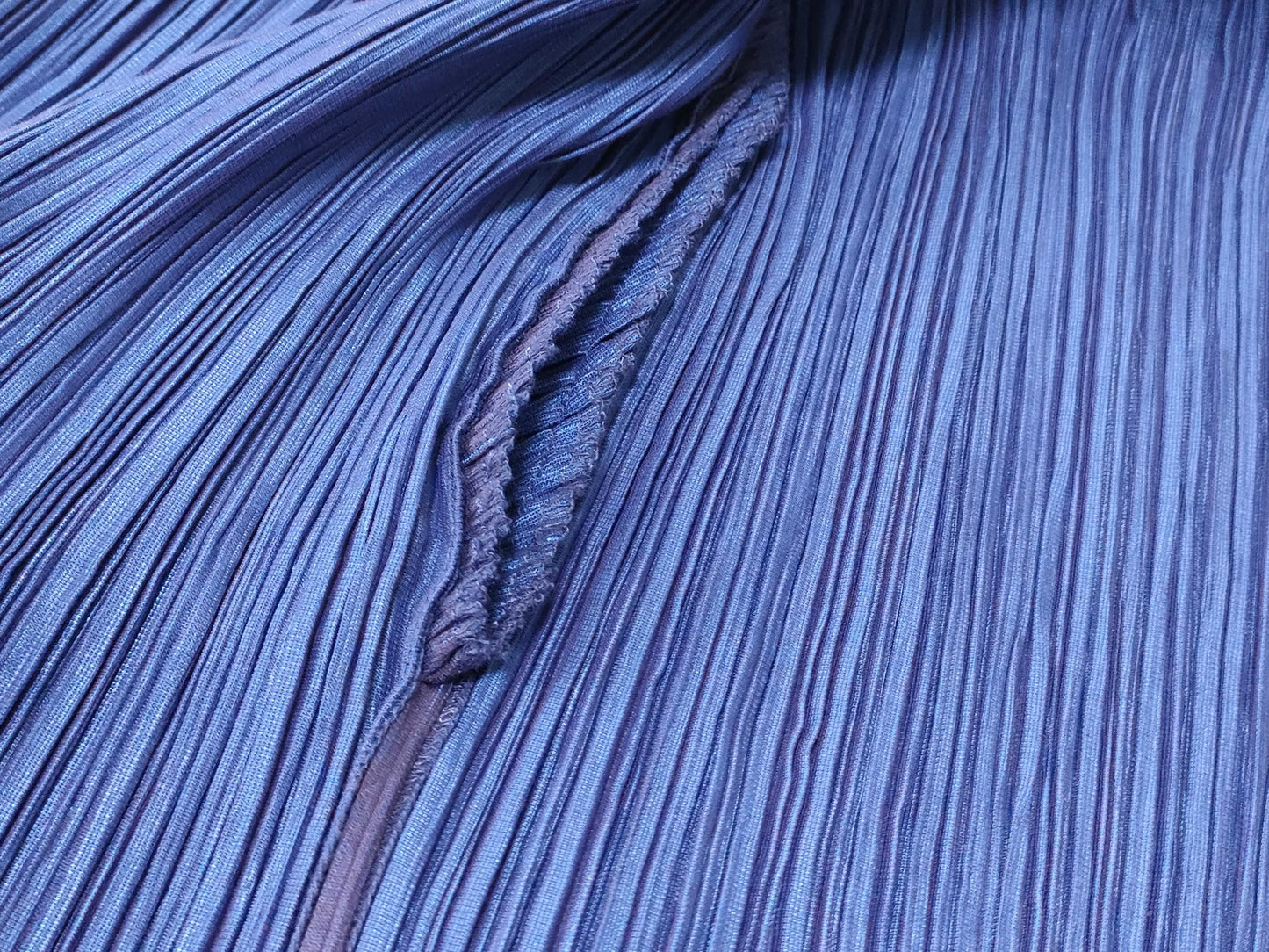 PLEATS PLEASE pleated jacket cardigan with modified collar