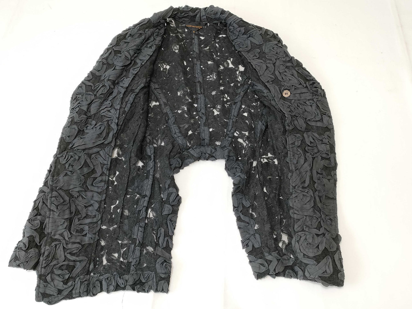 COMME des GARCONS 90s Floral Lace Jacket
