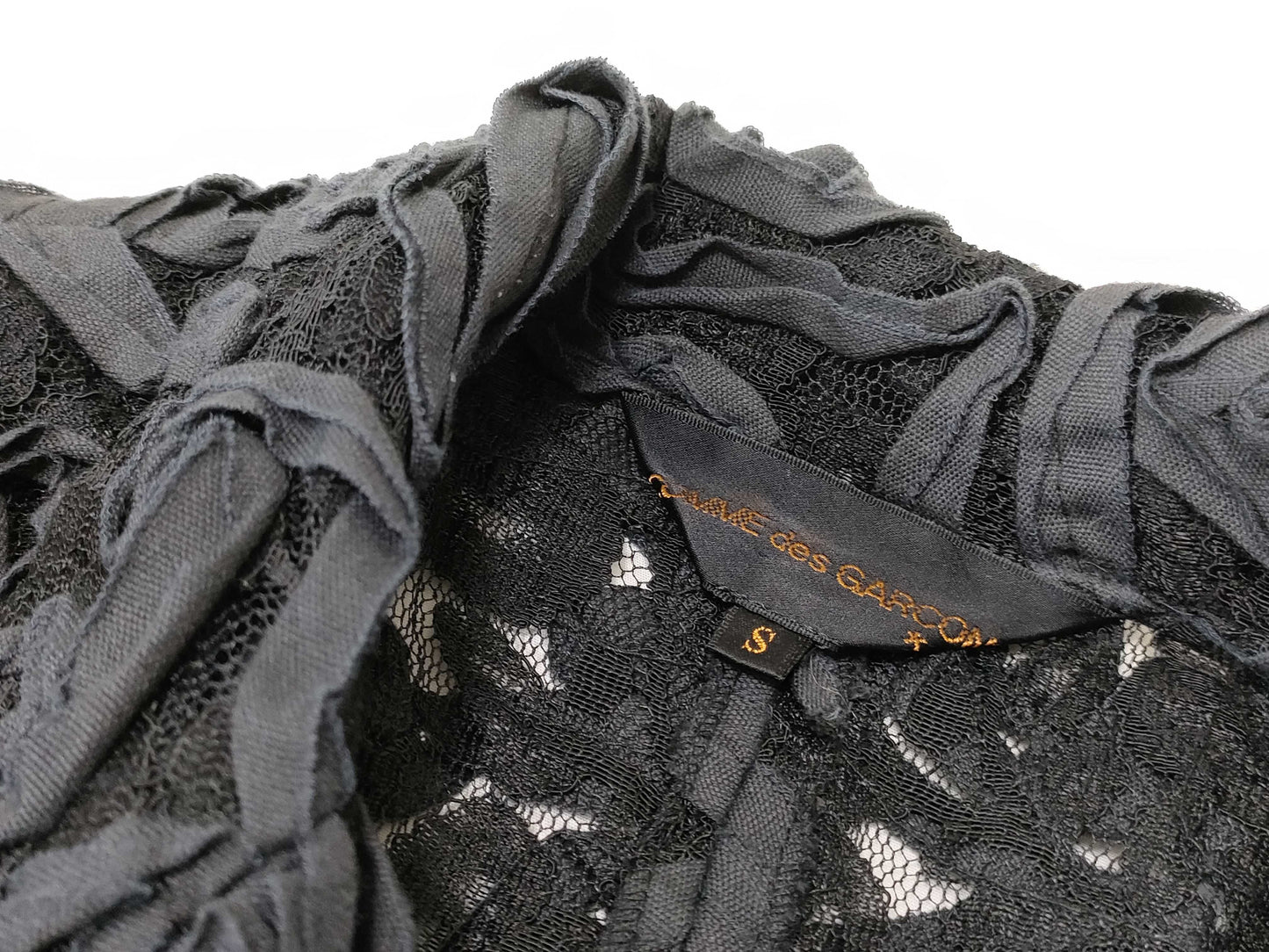 COMME des GARCONS 90s Floral Lace Jacket