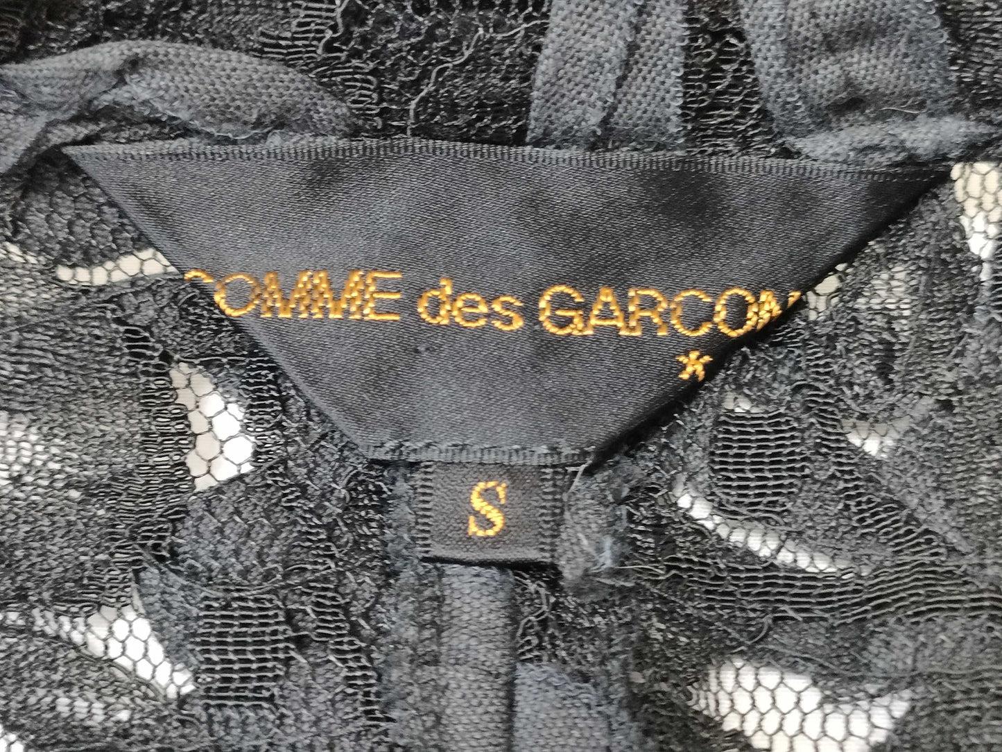 COMME des GARCONS 90s Floral Lace Jacket